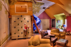 Adventure Treehouse room