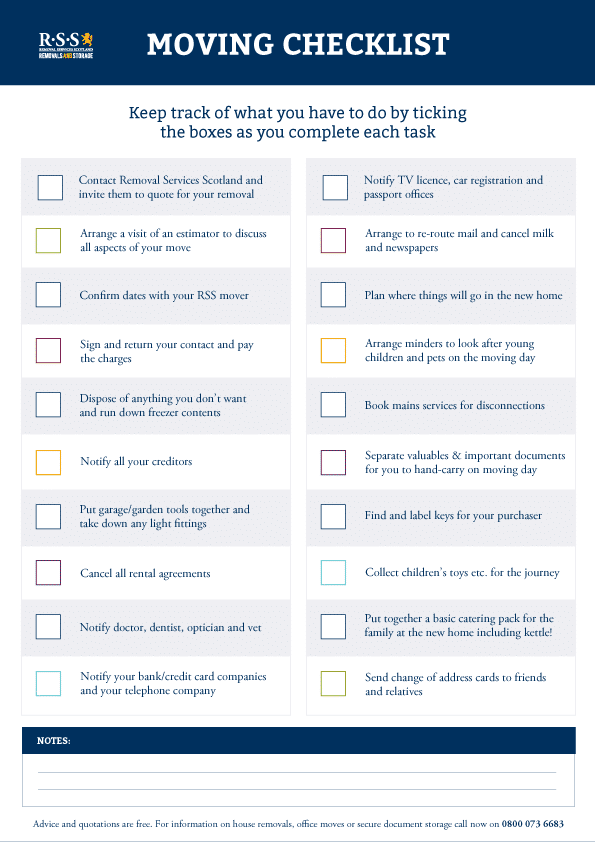 Moving-checklist