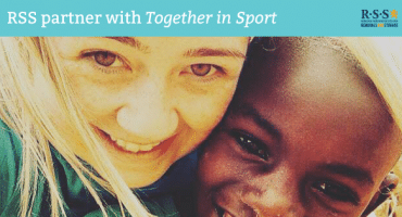 together in sport partnership graphic